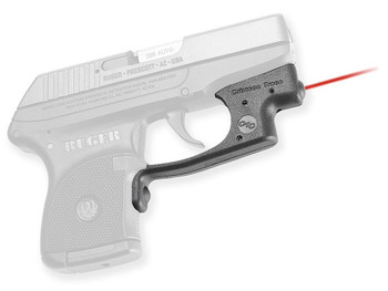 Crimson Trace 0122501 Laserguard Fits Ruger LCP (Except Gen II LCP), Red Laser Black Polymer Trigger Guard Mount
