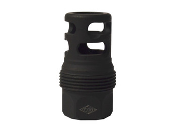 Yankee Hill 4445MB24 sRx Q.D. Muzzle Brake Short Black Phosphate Steel with 5/8"-24 tpi for sRx Adapters