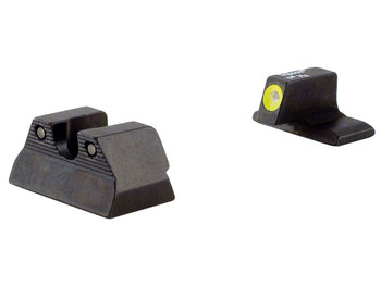 Trijicon 600600 HD Night Sights Green/Tritium Yellow Outline Front Sight-Green Tritium Black Outline Rear Sight H&K P2000/P2000SK