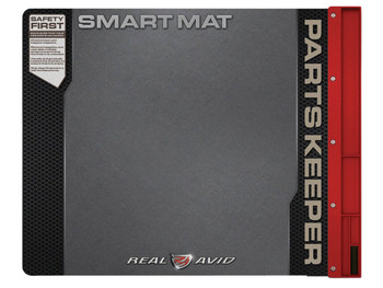 Real Avid AVUHGSM Handgun Smart Mat Black/Red 19" x 16