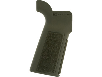 B5 Systems PGR1134 Type 23 P-Grip OD Green Polymer, Aggressive Textured, Fits AR-Platform
