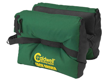 Caldwell 569230 Tack Driver Prefilled Green Nylon Front and Rear Bag