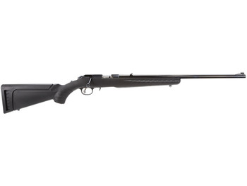 Ruger 8311 American Rimfire Full Size 17 HMR 9+1 22" Satin Blued Steel Barrel & Alloy Steel Receiver w/Integral Scope Mount, Black Fixed Synthetic Stock, Right Hand