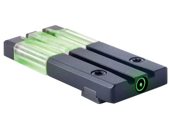 Meprolight USA 631013108 FT Bullseye Rear Sight Green Tritium FO/Black Frame Compatible w/Glock Gen 1-5 (Except MOS), Dovetail Mount