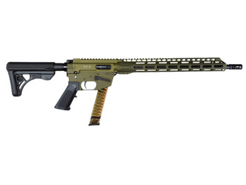 Freedom Ordance FX9R16-ODG FX9R 9mm Luger 33+1 16" Black Anodized Barrel, OD Green Anodized Receiver w/Picatinny Rail, M-LOK Handguard, Leapers Adjustable Black Polymer Stock, B5 P Type Grip