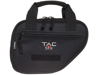 Tac Six Battalion Handgun Case 10" Long Neoprene Holds 1