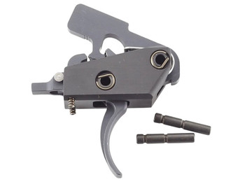 Wilson Combat TRTTUM2 Tactical Trigger Unit Two-Stage Two-Stage Curved Trigger with 4-4.50 lbs Draw Weight for AR-15