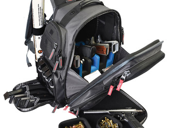 GPS Bags 1812BPG Executive Gray Holds 5 Handguns