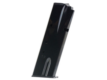 Mec-Gar Standard 13rd 9mm Luger Fits Browning Hi-Power/Springfield SA-35, Carbon Steel