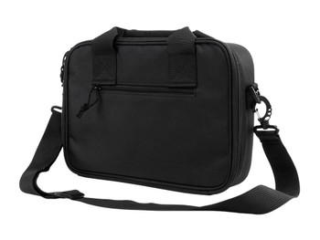 NcStar VISM Double Pistol Range Bag w/ Mag Pouches Loop Fasteners Zippers Padding Finish