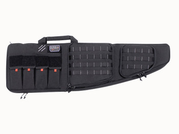GPS Bags Tactical AR Case 42" 1000D Nylon with Mag Storage Pockets, Lockable Zippers, External Handgun Pocket Visual ID Storage System