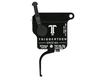 TriggerTech R70SBB13TBF Special Single-Stage Flat Trigger with 1-3.50 lbs Draw Weight for Remington 700 Right