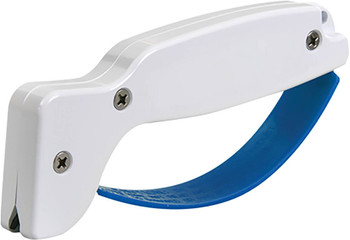 AccuSharp 010C Sharpener Fillet Diamond Tungsten Carbide Sharpener BlueWhite UPC: 015896000102