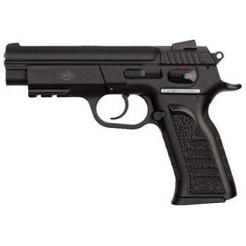 Rock Island 51655 MAPP FS 9mm Luger Caliber with 4.40 Barrel 161 Capacity Overall Black Parkerized Finish Picatinny RailBeavertail Frame Serrated Steel Slide  Black Polymer Grip UPC: 4806015516552