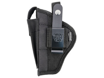 Bulldog FSN7 Extreme OWB Black Nylon Belt Loop/Clip Fits S&W M&P/2-4" Standard Auto/Glock 19 Ambidextrous