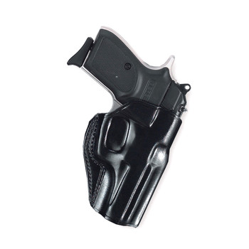 Galco SG662B Stinger  OWB Black Leather Belt Loop Fits Springfield XDS Fits FN 503 Right Hand UPC: 601299503342
