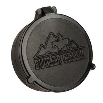 Butler Creek 30430 FlipOpen Objective Scope Cover 58.70mm Obj. Size 43 Black Polymer UPC: 051525304302