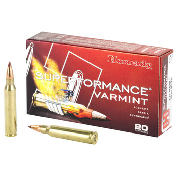 Hornady Superformance Varmint Hyper Velocity Centerfire Ammunition, 223 Remington, Non Traditional eXpanding, 35 Grain - 20 Cartridge Box ( 20 / 1 )