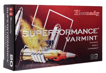 Hornady Superformance Varmint Hyper Velocity Centerfire Ammunition, 223 Remington, Non Traditional eXpanding, 35 Grain - 20 Cartridge Box ( 20 / 1 )
