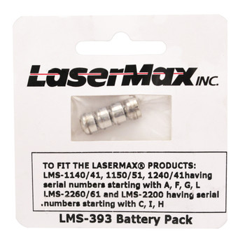 LASERMAX BTRY OLD STYLE FOR GLK/SIG UPC: 798816003932
