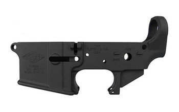 Yankee Hill 125 Stripped Lower Receiver 5.56x45mm NATO 7075T6 Aluminum Black Anodized for AR15 UPC: 816701011272