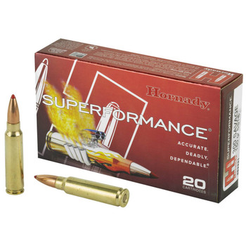 Hornady Superformance Hyper Velocity Centerfire Ammunition, 300 Savage, Super Shock Tip, 150 Grain - 20 Cartridge Box ( 20 / 1 )