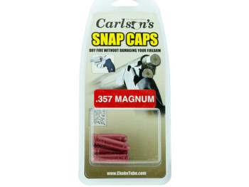 Carlson's Choke Tubes 00059 Snap Cap Pistol 357Mag 6Pack