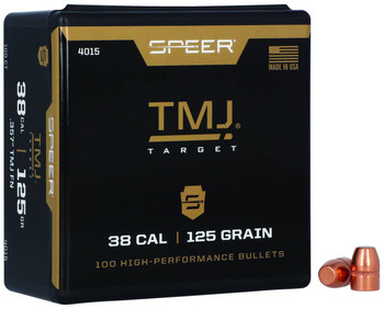 Speer Bullet .38 .357 125gr TMJ TotalJakt UPC: 076683040152