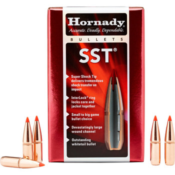 Hornady 30303 SST  30 Cal 300 Savage .308 150 gr Super Shock Tip 100 Per Box 15 Case UPC: 090255303032