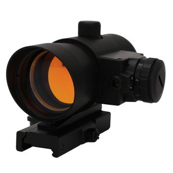 NcStar DLB140R 40mm Red Dot with Red Laser  1x40mm 3 MOA Red Dot Reticle Adjustable QR Mount Black Anodized Aluminum UPC: 814108011352