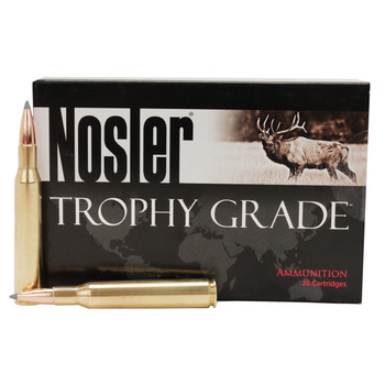 Nosler 60125 Trophy Grade LongRange 270 Win 150 gr Nosler Spitzer AccuBond Long Range 20 Per Box 10 UPC: 054041601252