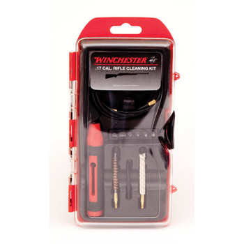 DAC 17LR Winchester Cleaning Kit 17 Cal Rifle12 Pieces BlackRed UPC: 761903381442