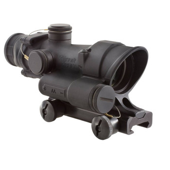 Trijicon 100432 ACOG  4x 32mm Obj 36.80 ft  100 yds FOV Matte Black Finish LED Illuminated Green Crosshair 300 Blk UPC: 719307308732
