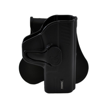 Bulldog RRSWMPC Rapid Release  OWB Black Polymer Paddle Fits SW MP Compact Right Hand UPC: 672352011142