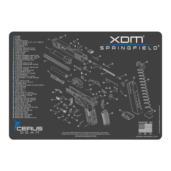 SPRINGFIELD XDM SCHEMATIC CHAR GRAY UPC: 680220904052
