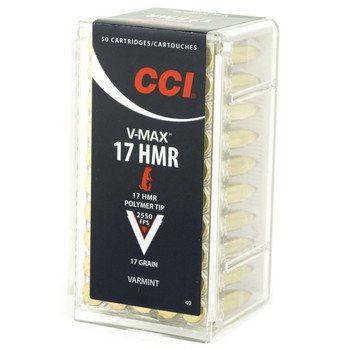 CCI 17HMR 17GR V-MAX 50/2000 UPC: 076683000491