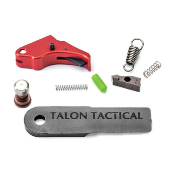 Apex Tactical 100056 Action Enhancement Trigger  DutyCarry Kit 9mm Luger40 SW Red DropIn Fits SW MP Shield UPC: 856008005581