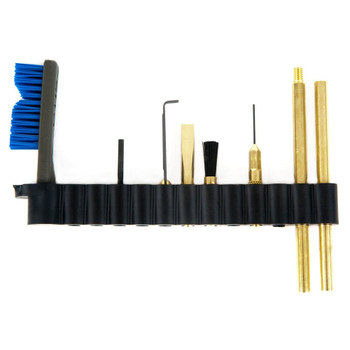 Otis FG932 Brass Scraper Tool Set MSRAR MultiCaliber Pieces Brass Nylon Bristles UPC: 014895009321