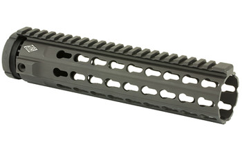Yankee Hill 5305 KR7 Handguard  9.29 L MidLength Style made of 6061T6 Aluminum with Black Matte Anodized Finish  KeyMod Slots for AR15 UPC: 816701018561