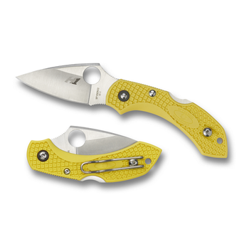 SPYDERCO DRAGONFLY 2 SALT LTWT YLW UPC: 716104002481