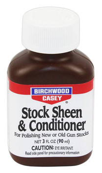 Birchwood Casey 23623 Stock Sheen  Conditioner  3 oz. Bottle UPC: 029057236231