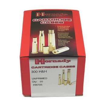 Hornady Brass - 300 H And H - 50 Ct. UPC: 090255867251 Hornady Brass - 300 H And H - 50 Ct. UPC: 090255867251