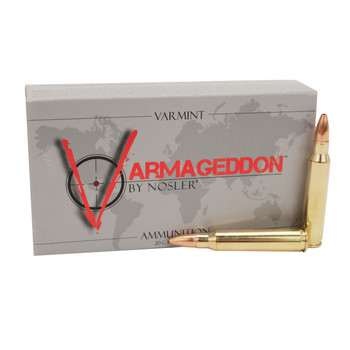 Nosler 40223 Varmageddon  223 Rem 62 gr Flat Base Hollow Point 20 Per Box 20 UPC: 054041402231