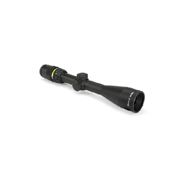 Trijicon 200001 AccuPoint  Black Hardcoat Anodized 39x 40mm 1 Tube Illuminated Duplex Crosshair wAmber Dot Reticle UPC: 719307400191