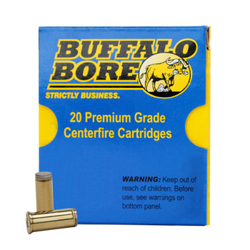 Buffalo Bore Ammunition 14E20 AntiPersonnel Strictly Business 44 SW Spl 200 gr Hard Cast Wadcutter 20 Per Box 12 UPC: 651815004471