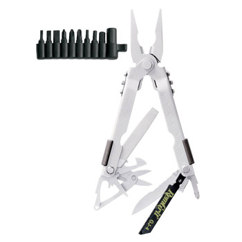 Multi-Plier 600 - Pro Scout Needlenose Stainless, w/ Tool Kit, Sheath UPC: 013658075641