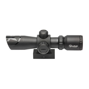 Firefield FF13061 Barrage  Matte Black 1.55x32mm Illuminated RedGreen MilDot Reticle UPC: 812495022081