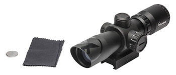Firefield FF13061 Barrage  Matte Black 1.55x32mm Illuminated RedGreen MilDot Reticle UPC: 812495022081