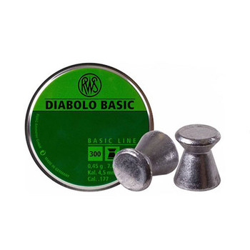 RWS PREM PLTS DIABOLO .177 CAL 300CT UPC: 723364173981