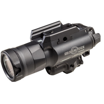 SureFire X400UHAGN X400UH Weapon Light wLaser 1000 Lumens5mW Output White LED Light Green Laser UniversalPicatinny Rails Mount Black Anodized Aluminum UPC: 084871326421